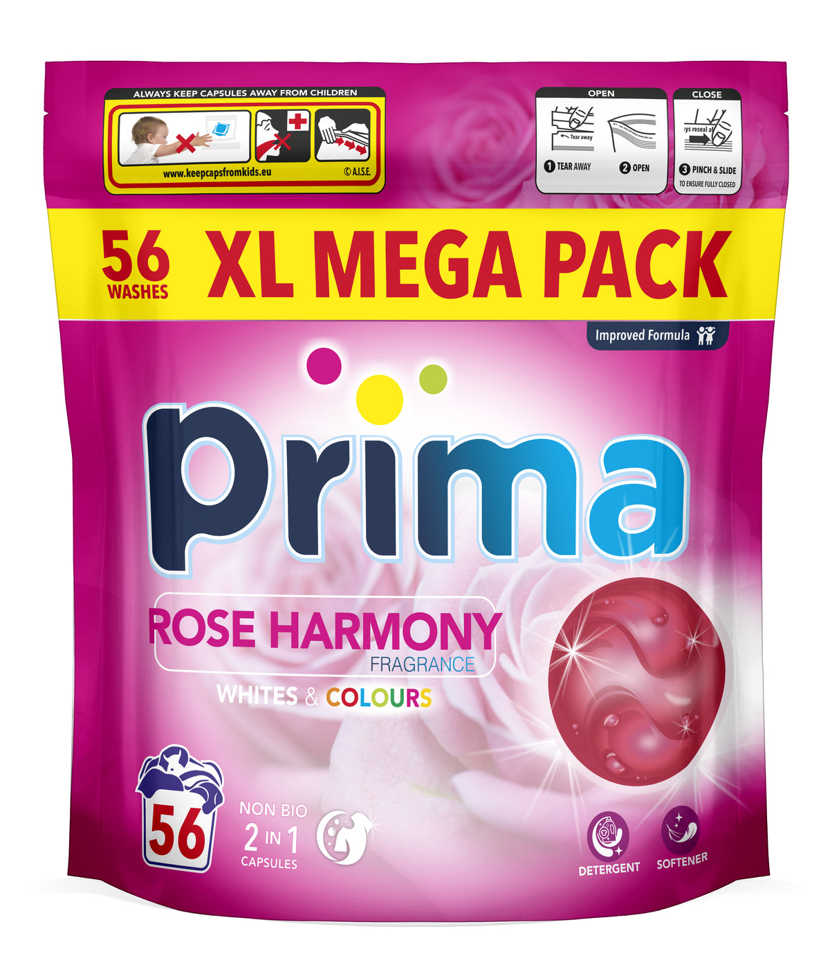 Laundry Pods 2 in 1 (Rose Harmony)