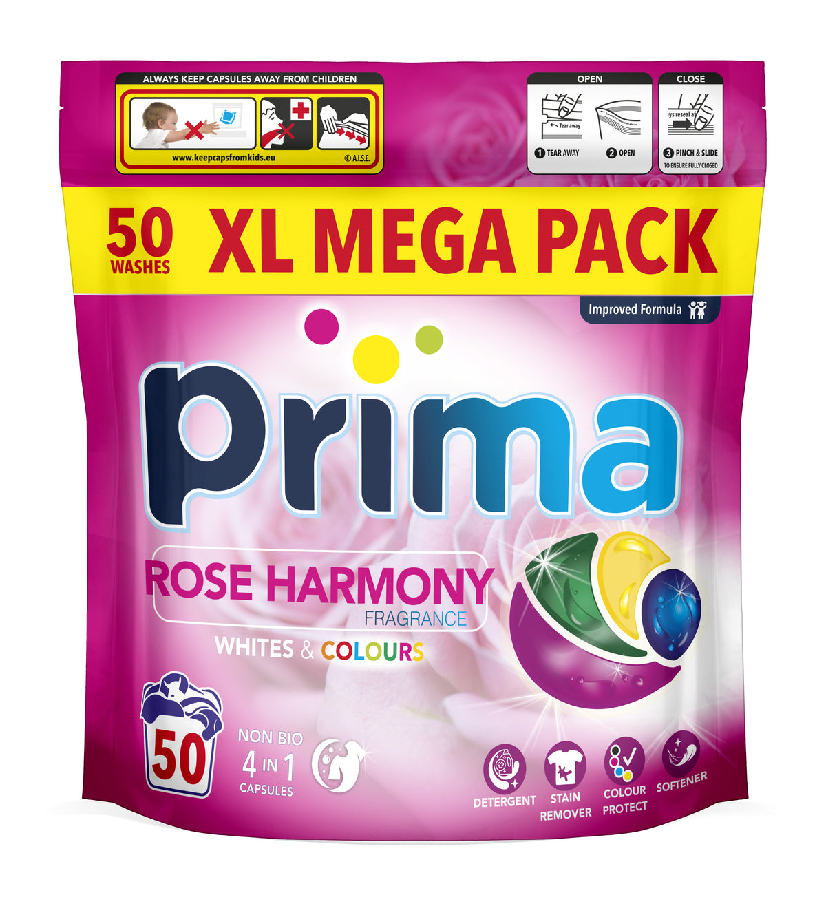 Laundry Pods 4 in 1 (Rose Harmony)